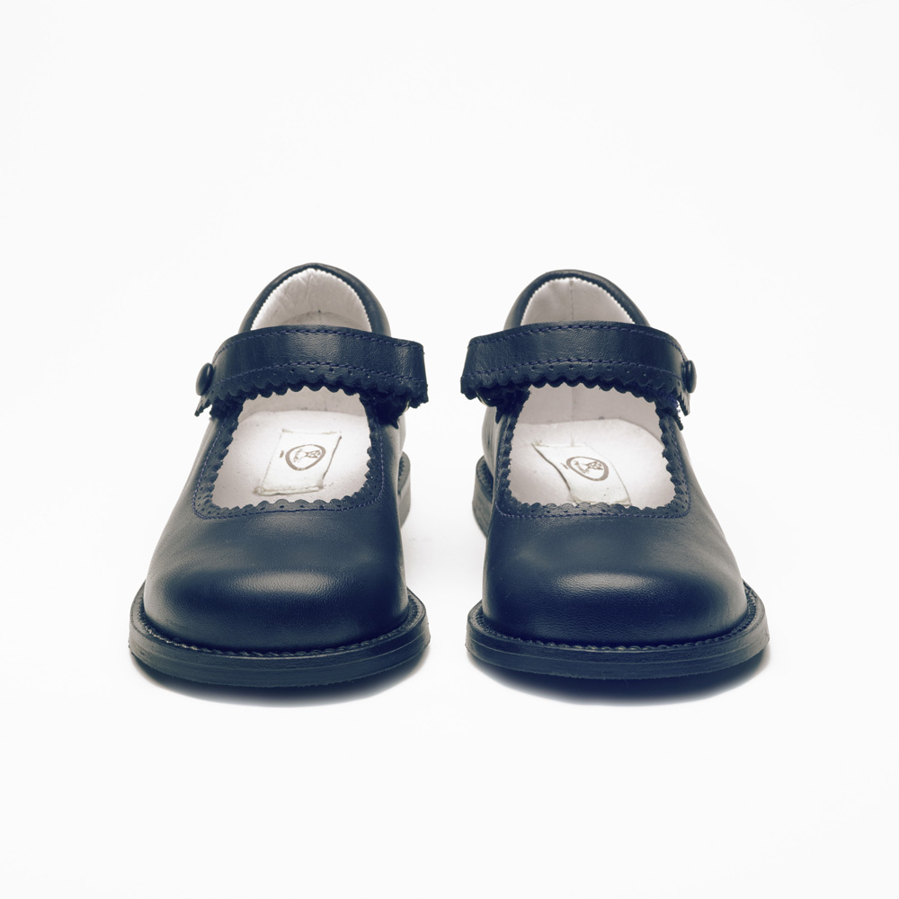 navy blue school shoes