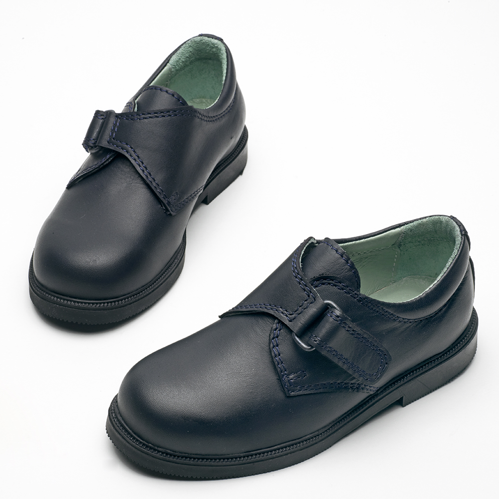 boys navy school shoes