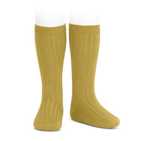 RIBBED KNEE SOCK