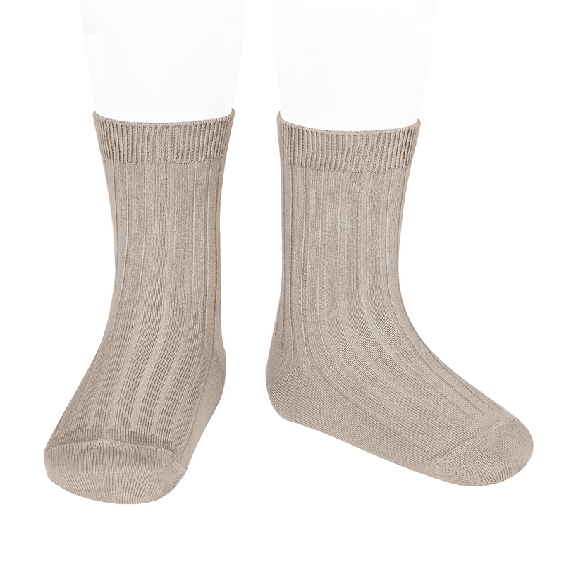 RIBBED ANKLE SOCK | Papouelli