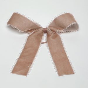 PICOT BOW VELVET